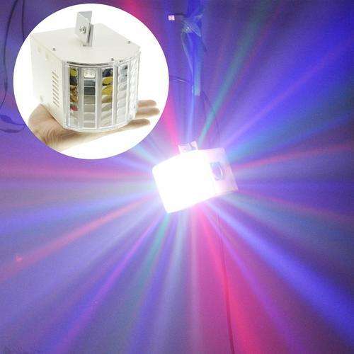 18W Sound-Active LED RGBW DMX Ambient Stage Lighting DJ Party Show Effect Light