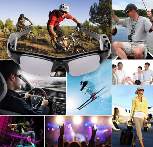 Spy Camera Glasses HD Sunglasses Video DV Recorder Camcorder DVR Eyewear