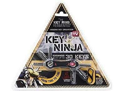 Key Ninja - Organize Up To 30 Keys, Dual LED Lights, Built In Bottle Opener