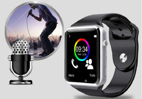 Bluetooth Smart Watch Support SIM Slot TF Card Phone With Camera For Android IOS