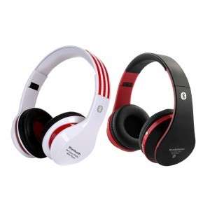 Bluetooth FM Stereo Radio MP3 Player HD On Ear Headphones