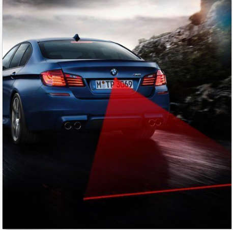 Car Laser Fog Light Anti-collision Safety Warning Signal Taillight Lamp