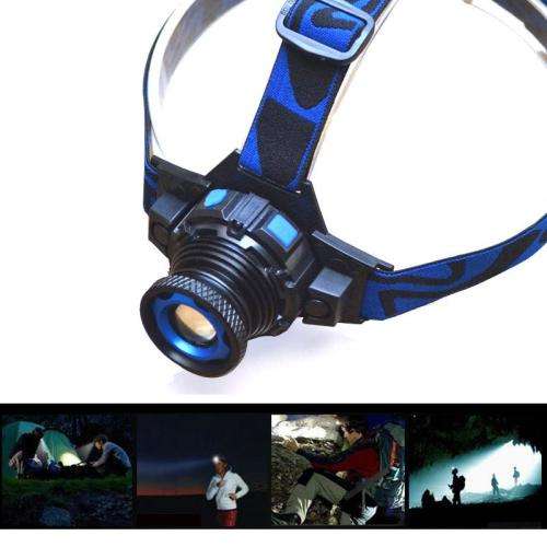 500LM Cree Q5 Rechargeable Focus Headlamp