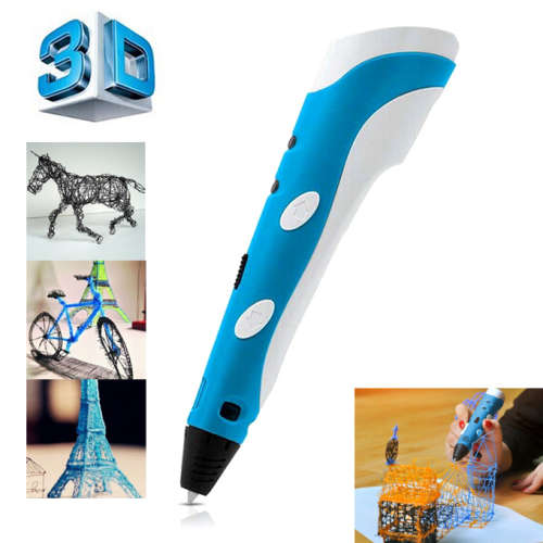 3D Printing Pen Drawing with ABS Filaments