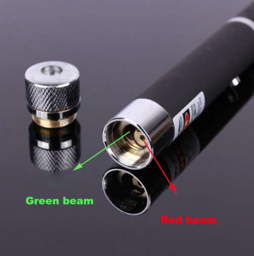 Dual Action 2-in-1 Laser: Red & Green