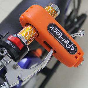 CAPS-LOCK motorcycle scooter handlebar throttle grip lock security locks Motorcycle handle locks Fit