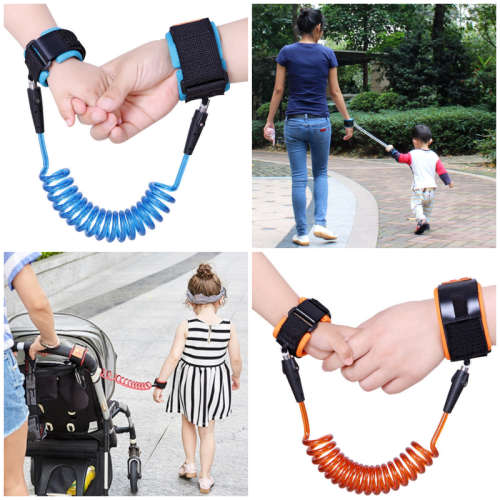 Safety Child Anti Lost Wrist Link Harness Strap Rope Leash Walking Hand Belt