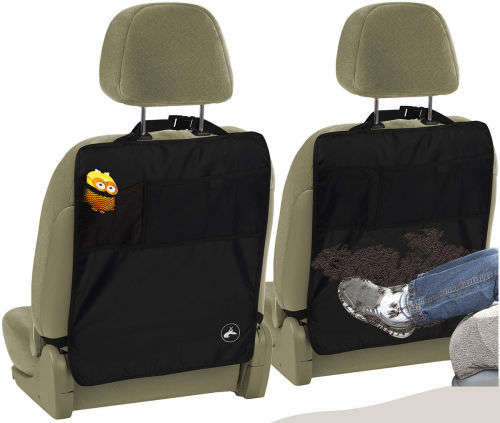 SET OF 2 - 2 IN 1 KICK + CAR SEAT ORGANISER