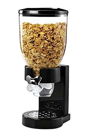 Single Plastic Classic Dry Food Cereal Dispenser