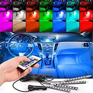 RGB INTERIOR CAR DECORATION ATMOSPHERE LIGHT KIT