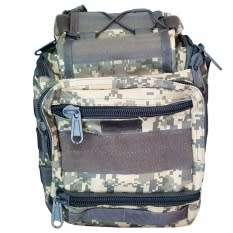 SILVER KNIGHT MILITARY ARMY HIKING BACKPACK SIDEPACK PACK SLING BAG