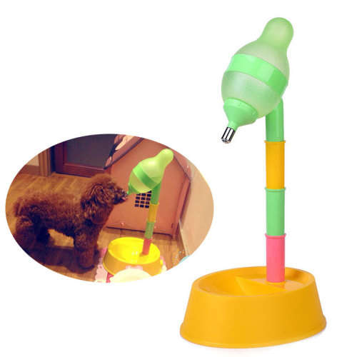 Automatic Pet Water Dispenser Stand Feeder Bowl Adjusting Height Water Bottle Cat Dog Water Drinker