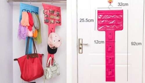 Bags Jewelry Scarf Organizer
