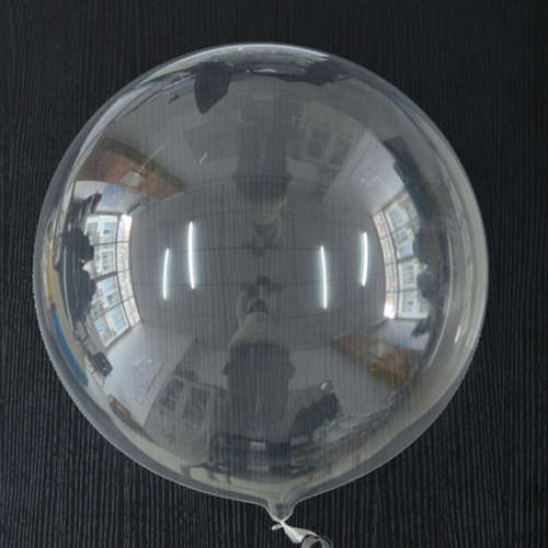 18 inch clear latex balloons birthday/wedding party transparent balloons 4 pack