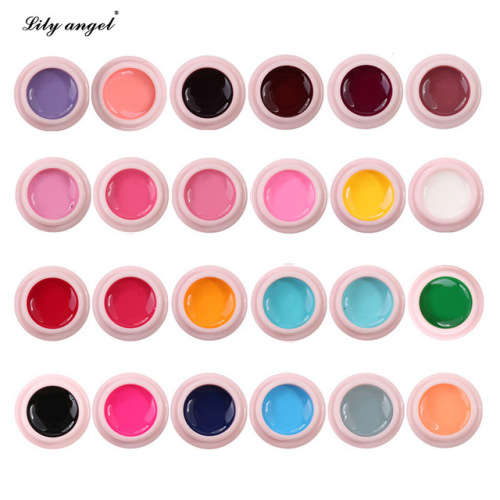 soak off Lily angel 24 Colors UV Gel Kit