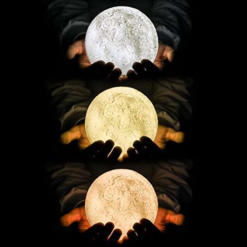 BEDSIDE MOON LIGHT - 3D PRINTING