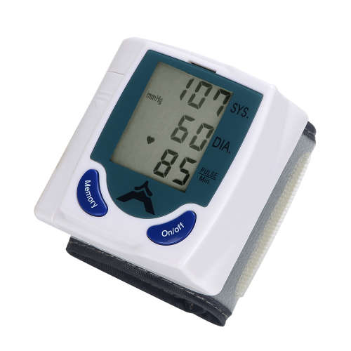 Digital Wrist Blood Pressure Monitor with Memory Function