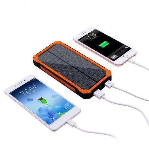 10000mah SOLAR CHARGE POWERBANK