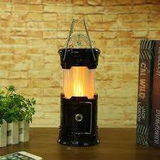 Solar Flame Light Camping Lantern