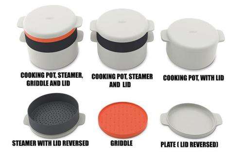 Microwave Stackable Cooking Set
