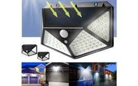 114 LED Solar Wall Light
