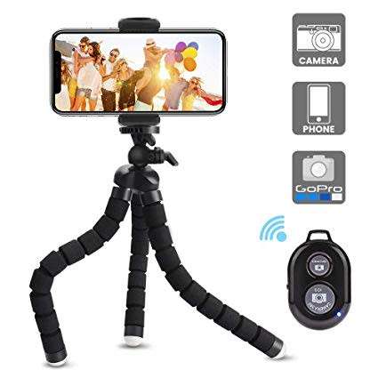 Flexible Tripod With Remote