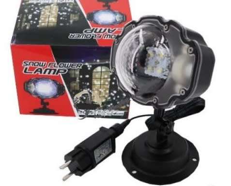 SNOW FLOWER LAMP WITH REMOTE