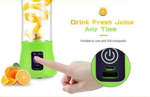 PORTABLE JUICE BLENDER BOTTLE
