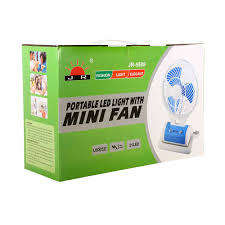 5580 MINI RECHARGEABLE FAN WITH LIGHT
