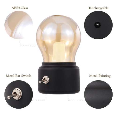 NIGHTLIGHT RECHARGEABLE BULB