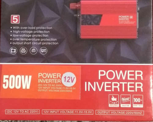 500W POWER INVERTER