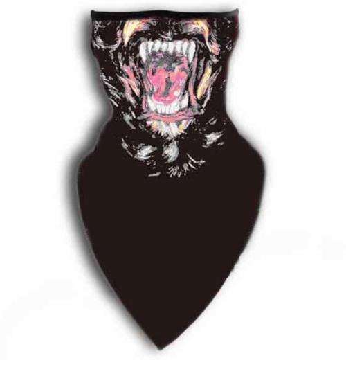 HALF FACE NECK STRETCH MASK