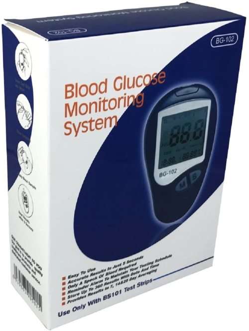 BLOOD GLUCOSE MONITORING SYSTEM BG-102