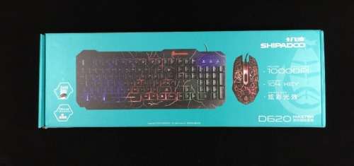 SHIPADOO D620 WIRED GAMING COMBO