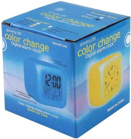 UNICORN COLOR CHANGE ALARM CLOCK