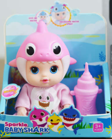 SPARKLE BABY SHARK MINI BABY TOY