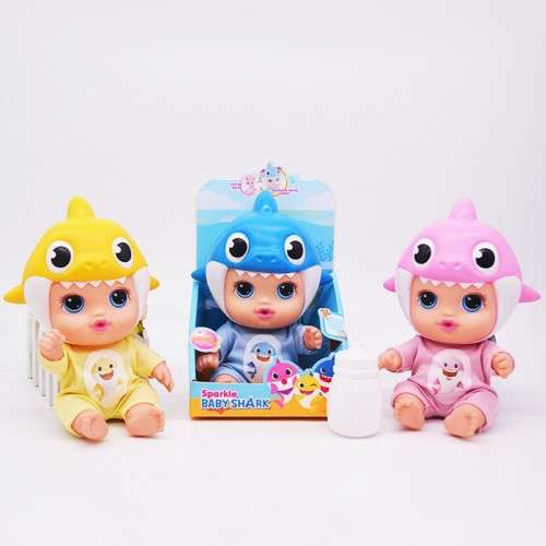 SPARKLE BABY SHARK MINI BABY TOY