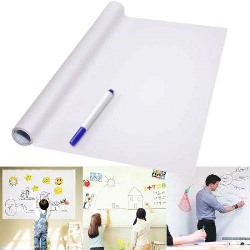 WHITE BOARD STICKER (45CMX200CM)