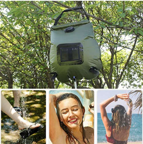 OUTDOOR SOLAR WATER BAG 20L