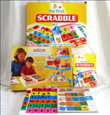 MY FIRST SCRABBLE GAME