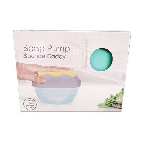 SOAP PUMP AND SPONGE CADDY