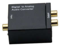 DIGITAL TO ANALOG AUDIO CONVERTER