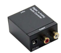DIGITAL TO ANALOG AUDIO CONVERTER
