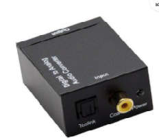 DIGITAL TO ANALOG AUDIO CONVERTER