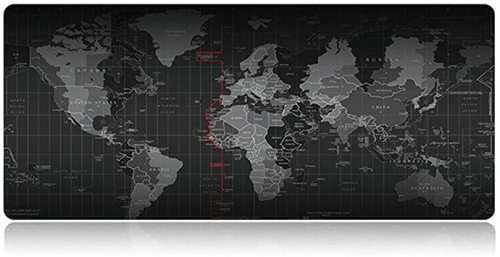 WORLD MAP MOUSE PAD