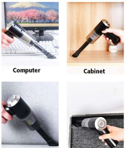 2 IN 1  PORTABLE MINI HOME AND CAR VACUUM CLEANER
