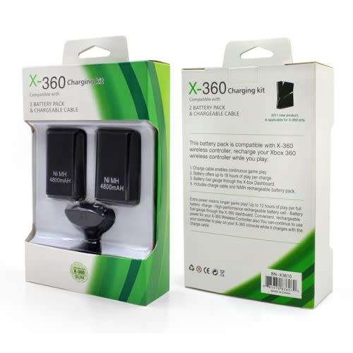 X-360 3 IN 1 CHARGE AND PLAY KIT