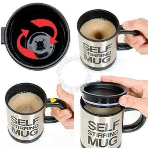 SELF STIRRING MUG
