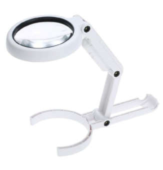 8 LED DUAL-CIRCUIT DESKTOP MAGNIFIER