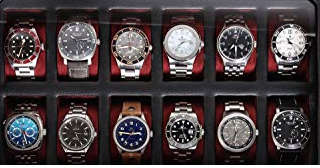 12 WATCH DISPLAY BOX BLACK